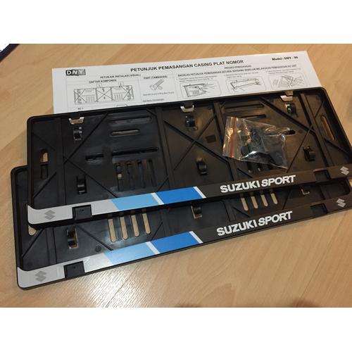 Foto Produk frame plat Suzuki sport - ukuran plat 46cm dari jdm.garage shop