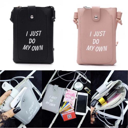 Foto Produk I JUST DO MY OWN mini Sling bag Pocket Phone Tas Selempang Fashion dari Blenda Autumn Shop