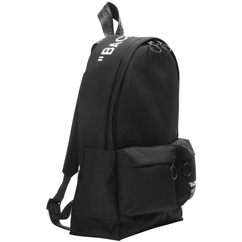 off white black backpack