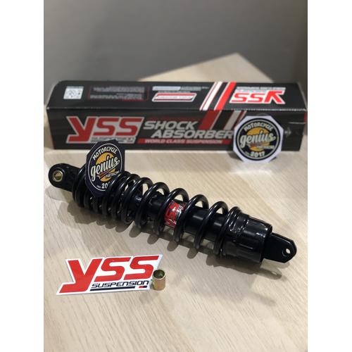 Gambar SHOCK YSS PRO ZR 300MM MIO SCOOPY VARIO BEAT MIO J M3 SOUL GT BLACK dari genius.partracing Jakarta Barat Tokopedia