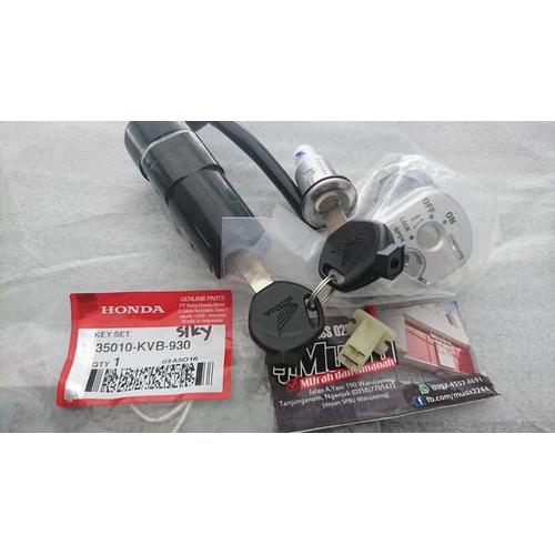 Foto Produk KUNCI KONTAK PLUS JOK HONDA VARIO 110 CW & VARIO TECHNO KARBU ORIGINAL dari rodamas2