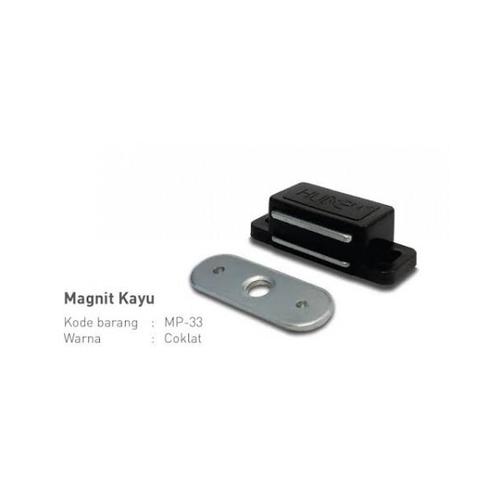 Gambar HUBEN MP33 Magnit Magnet Pintu Lemari Kayu Coklat/Putih Magnetic Catch dari Primas Sukses Toko Kota Tangerang Selatan Tokopedia