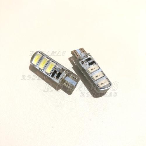 Foto Produk T10 Crystal Jelly 6 Mata STROBO/Kedip Led 5730 Lampu Senja Sen/Sein dari Rodamas