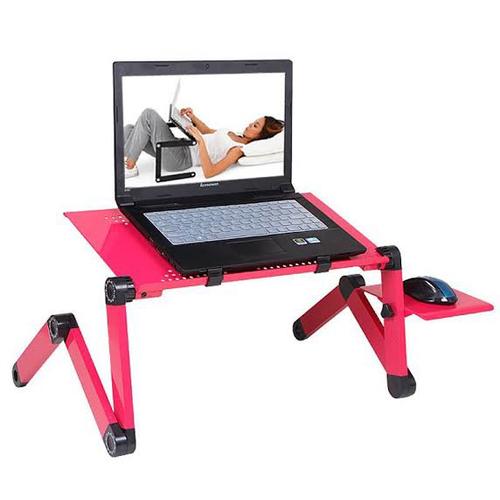 Foto Produk Meja Laptop table portable aluminium - meja Lipat kerja dari dfanccie house