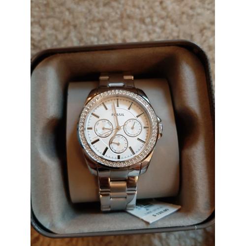 Jual Fossil Stella Multifunction Silver 