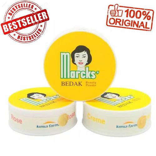 Foto Produk Bedak Tabur Marcks 40gr - Putih dari Candyberies Shop