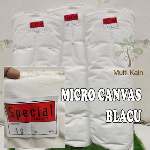 Foto Produk bahan kain blacu lebar 1.5 meter canvas, twill jean tebal tote bag - blacu twill dari multi kain