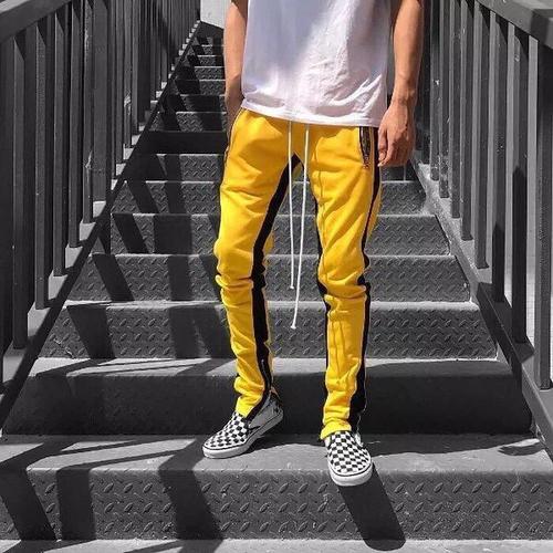 Jual FEAR OF GOD TRACKPANTS YELLOW 