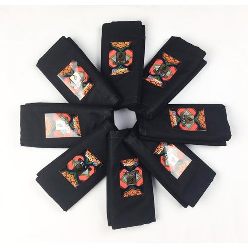 Foto Produk Sarung Mangga Bali | *per 1 buah* | Polos Hitam Solid ( HS ) dari Raja Kita