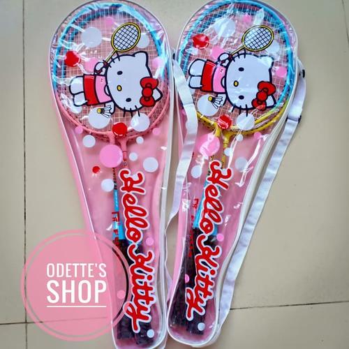 Foto Produk Raket badminton anak (isi 2 pcs)/raket bulutangkis anak dari Hebohstore