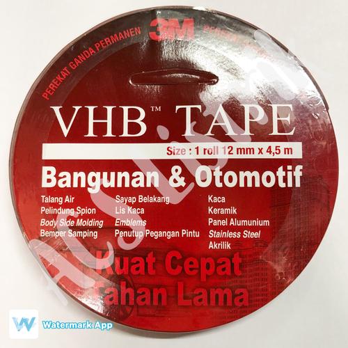 Foto Produk 3M VHB Double Tape 12mm x 4.5mtr dari ACS Listrik
