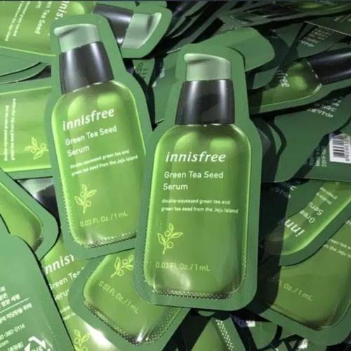 Foto Produk INNISFREE GREEN TEA SEED SERUM SAMPLE SACHET SIZE 1ml inisfree ori dari dustinolshop