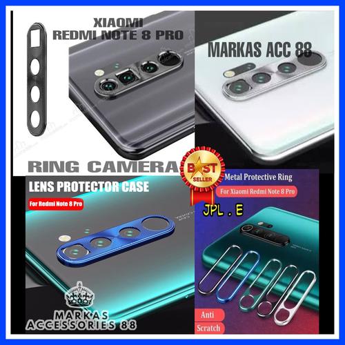 Foto Produk XIAOMI REDMI NOTE 8 PRO RING CAMERA SCREEN GUARD LENS KAMERA PROTECTOR dari Markas acc 88