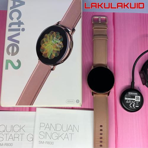 Jual SAMSUNG GALAXY WATCH ACTIVE 2 40MM STAINLESS STEEL - Jakarta Barat -  LakuLakuid | Tokopedia
