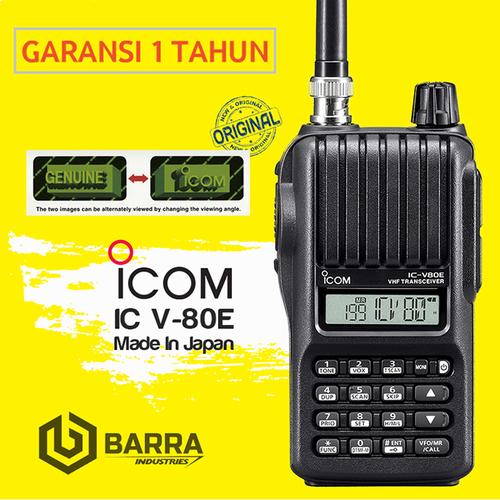 Jual Ht Icom V80 Original Japan Vhf Waterproof Kota Yogyakarta Jual Ht Jogja Tokopedia