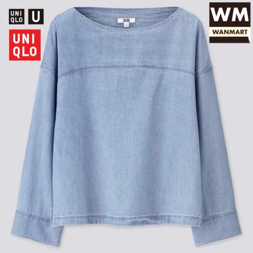 Jual UNIQLO U Blouse Women Blus Wanita 