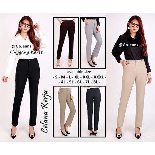 Jual Celana Panjang Wanita / Celana Kerja Wanita / Celana Kantor