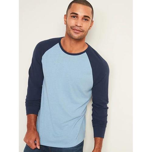 Foto Produk Kaos Lengan Panjang Old Navy Softwashed Raglan Blue Navy Original dari OTOMO Store