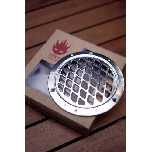 Foto Produk TONY SCOOTER CNC FAN COVER Silver Classic Type dari Motofixed Jakarta