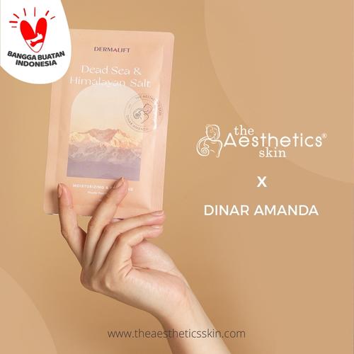 Foto Produk Dead Sea & Himalayan Salt Powder Peel Off Mask X Dinar Amanda dari The Aesthetics Skin
