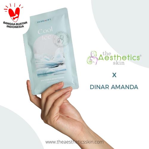Foto Produk Cool Ice Powder Peel Off Mask The Aesthetics Skin X Dinar Amanda dari The Aesthetics Skin
