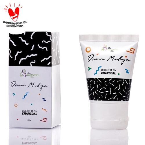 Foto Produk The Aesthetics Skin X Dion Mulya Bright It On Charcoal Clay Mask dari The Aesthetics Skin