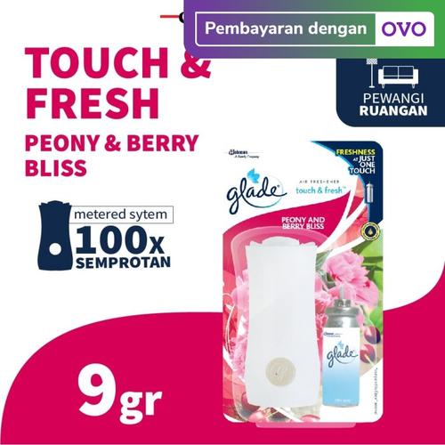 Foto Produk Glade Touch N Fresh Peony & Berry Bliss Device 9 Gr dari SC Johnson & Son ID