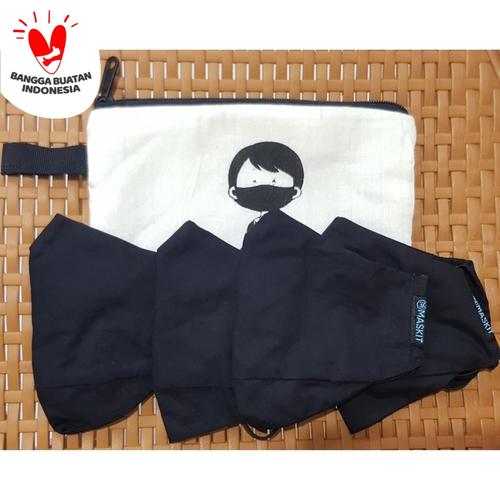 Foto Produk Masker Maskit Promo 4pcs + Gratis Pouch - Tanpa Pouch dari Maskit Store