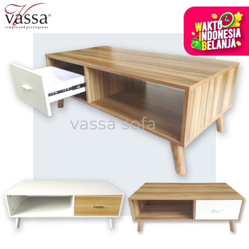 Foto Produk MEJA LACI /MEJA SOFA /COFFE TABLE/MEJA TAMU dari Vassa Sofa