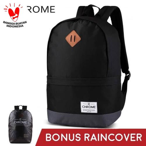Foto Produk Tas Ransel Pria Backpack Chrome 04 Hitam dari chromebag