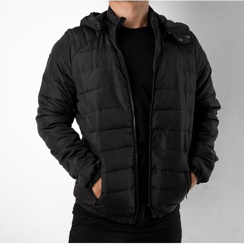 black puffer zara