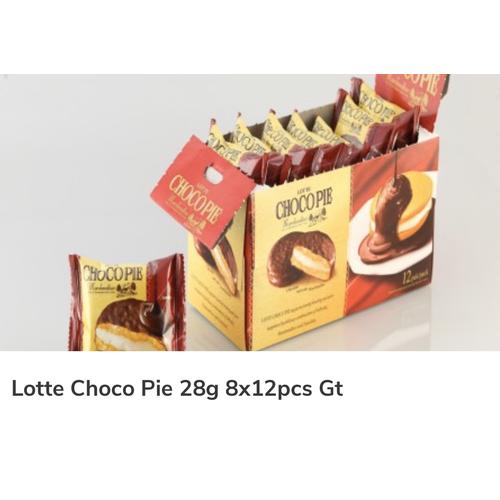 Foto Produk Lotte Chocopie isi 12 dari Rcky07 Olshop