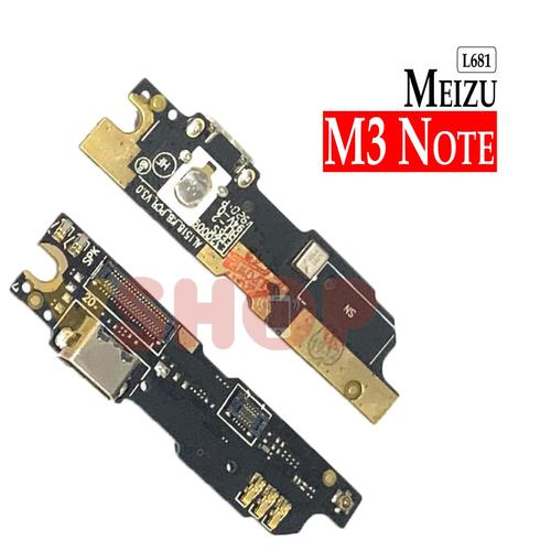 Foto Produk FLEXIBEL KONEKTOR CHARGER CON CAS TC MEIZU M3 NOTE VER.2 - L681H + MIC dari vshop sparepart