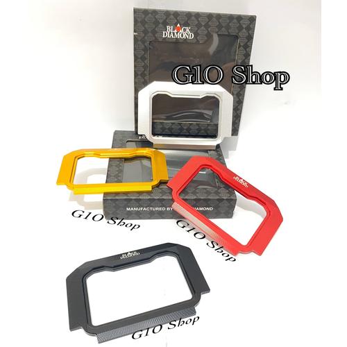 Foto Produk Cover Speedometer / Spedometer CNC Black Diamond Honda ADV 150 dari G1O Shop