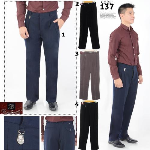Jual Formal Pants 100% cotton silk 