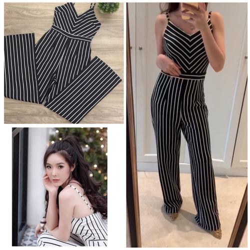 Jual Jumpsuit cewe set baju top pant 
