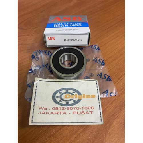 Foto Produk BEARING 6301 2RS-15m/m SPESIAL BORE 15mm 6301-15mm dari Origins Bearings