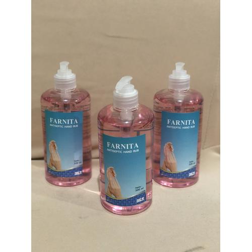 Foto Produk FARNITA HAND SANITIZER HAND RUB ANTISEPTIC ALCOHOL 70% CAIR GEL 500ML dari KILOS Store