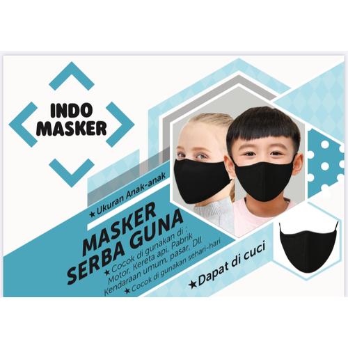 Foto Produk Indo Masker Masker Serba Guna - Dapat di cuci - Ukuran Kecil/Anak-Anak dari Hiroshi official