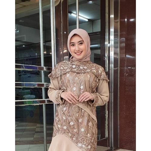Foto Produk Gamis Satyarada / Gamis Modern / Gamis Lebaran / Gamis Pesta dari Syakushop