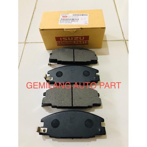 Foto Produk KAMPAS REM DEPAN 1 SET ISUZU PANTHER dari GemiLang Auto Part