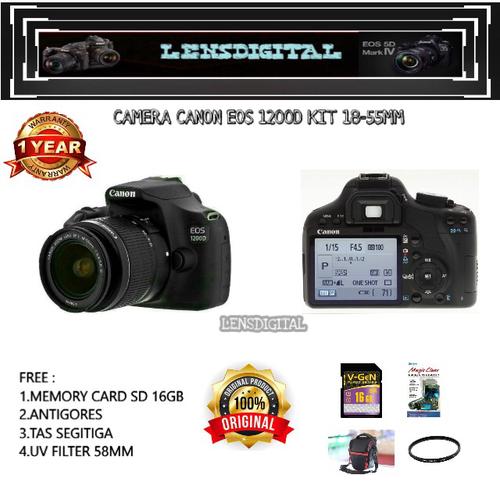 Foto Produk CANON 1200D 18-55 dari lensdigital