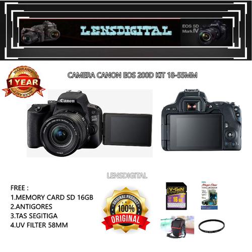 Foto Produk CANON 200D 18-55MM STM dari lensdigital
