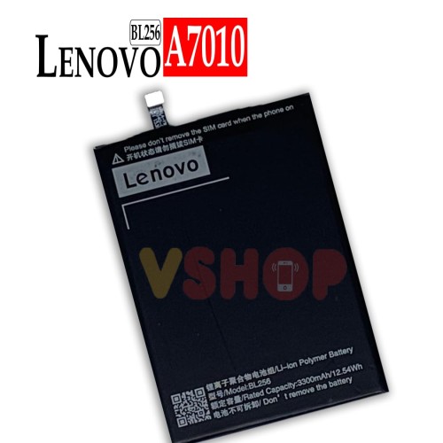 Foto Produk BATERAI BATRE LENOVO A7010 - K4 NOTE BL256 BATTERY ORIGINAL dari vshop sparepart