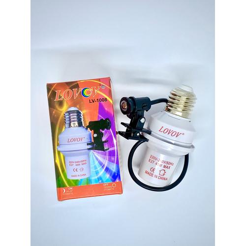 Foto Produk Lovov - Fitting Lampu Sensor Cahaya Otomatis dari A-Power