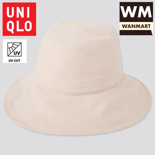Jual UNIQLO Hat Topi Wanita Wide Brim 