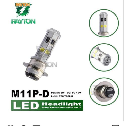 Foto Produk Lampu Led Motor Bebek H6 RTD M11P 4 Sisi Original RTD dari RTD LED