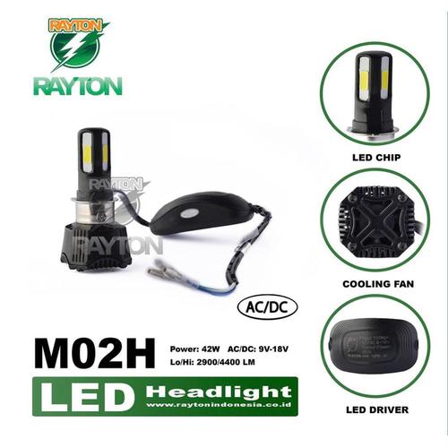 Gambar RTD Led Lampu Utama Headlamp LED RTD M02H Original dari Dynamic Led Indonesia undefined Tokopedia