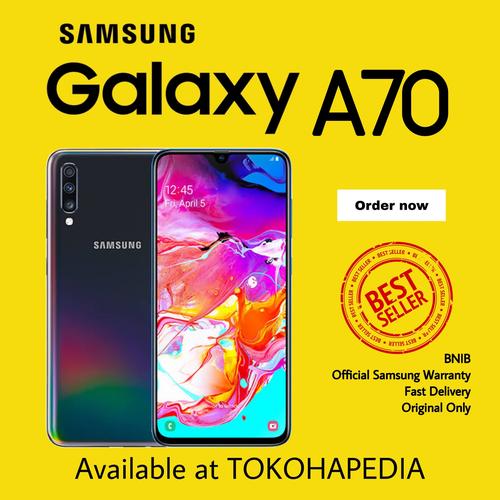 Foto Produk SAMSUNG GALAXY A70 2019 6/128GB GARANSI RESMI SEIN dari tokohapedia