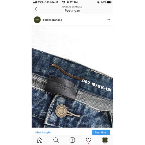 Jual Saint Laurent Paris Jeans 
